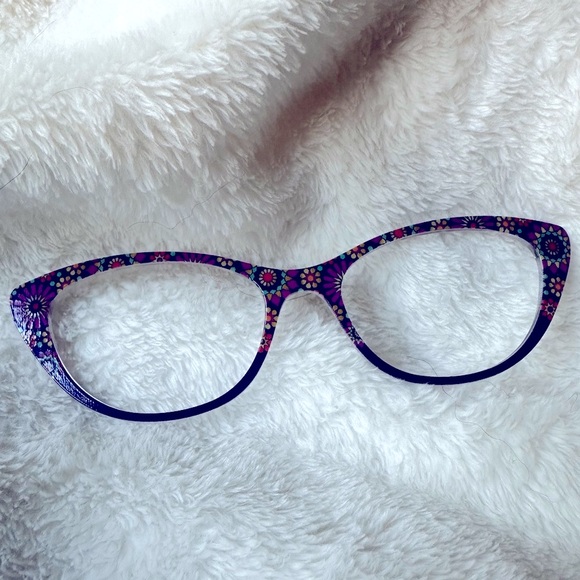 PURPLE FLORAL topper for Ella frames - Picture 2 of 4